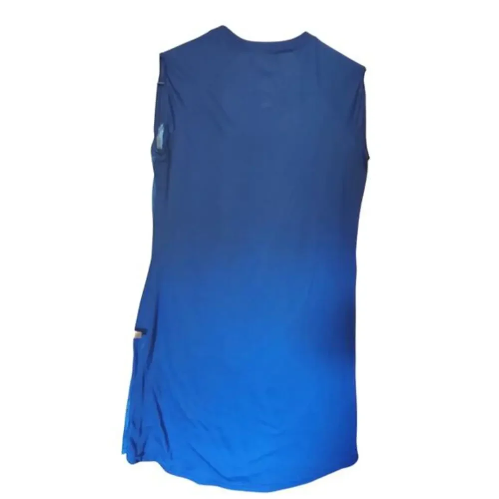 Harry Potter Juniors Sz M Foil Print Nightgown Blue Ravenclaw Night Shirt‎